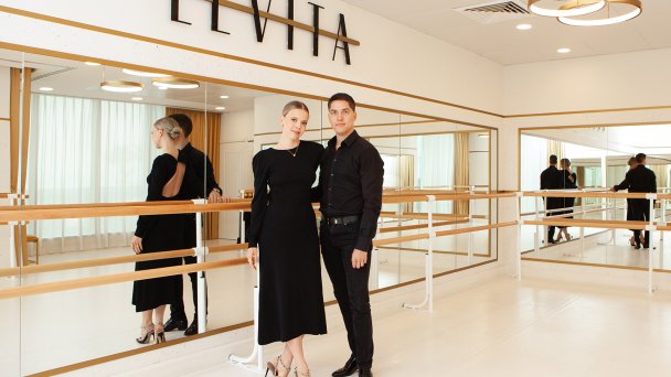 Before the opening of ballet studios, Ksenia and Artur Gufranov tried to launch more than a dozen different projects (Photo by Olesya Asanova for Forbes)